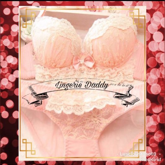 Buy me some lingerie Daddy