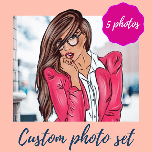 Custom photo set of 5 photos