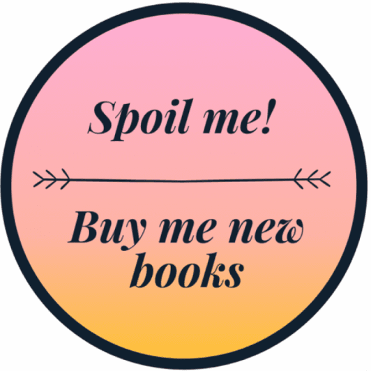 Buy me new books! Spoil me