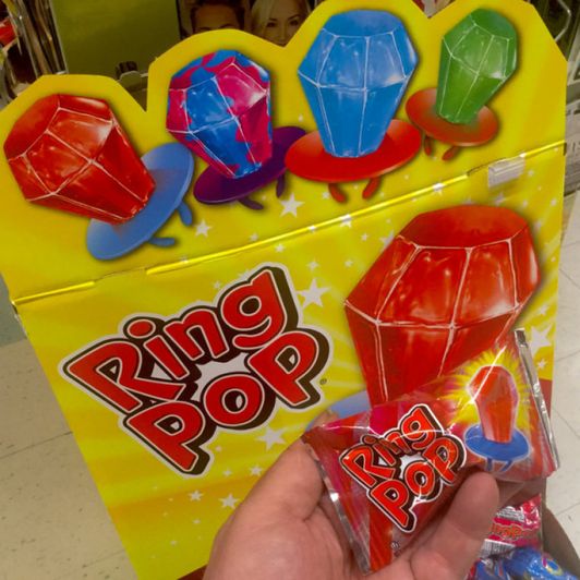Ass or Pussy Dipped Ring Pops