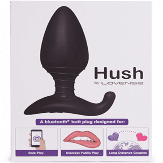 Lovense Sound Activated  Hush  Anal toy