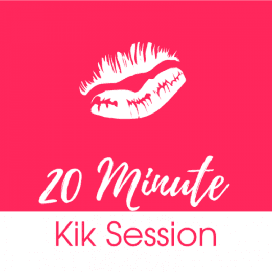 20 Minute Kik Session: Sexting