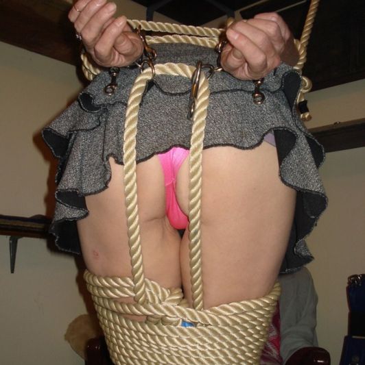 Rope fun and modeling a couple outfits