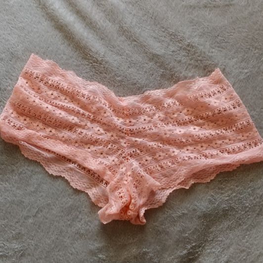 Peachy Lace Panties