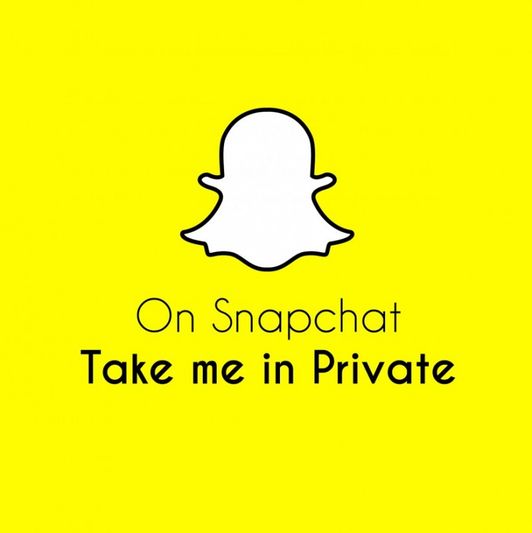 Snapchat : Take me in Private
