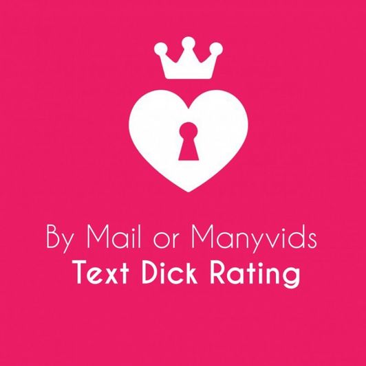 Text Dick Rating