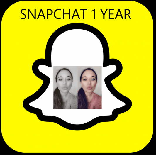 Added on my SnapChat for 1 year