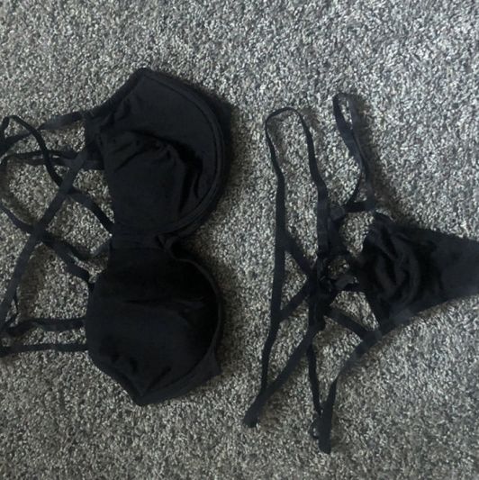 All Black And Badass Bra And Panty Set