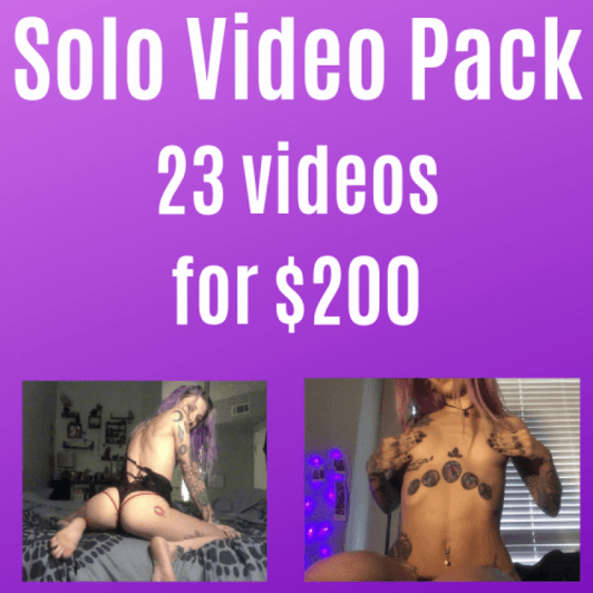 Solo video pack !