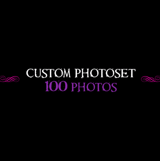 Custom Photoset: 100 photos