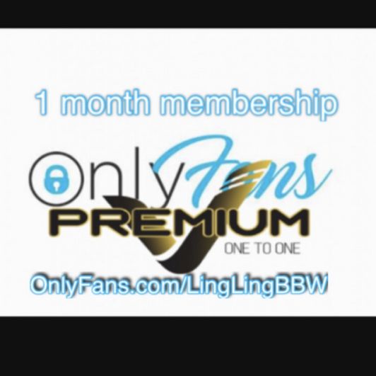 1 Month OnlyFans Trial Membership