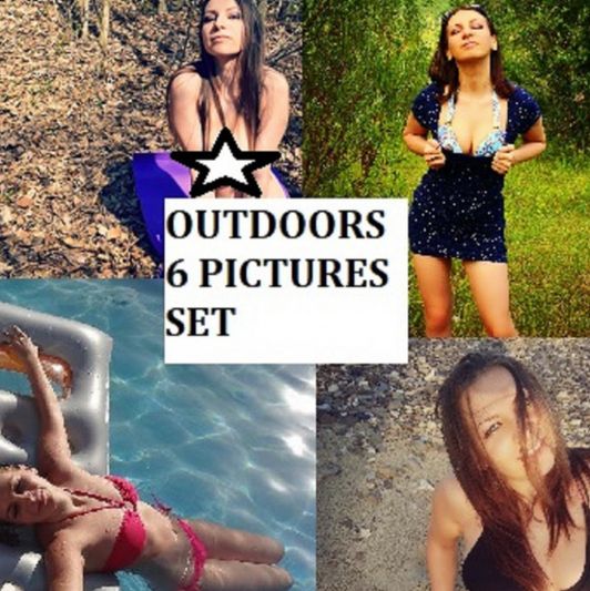 6 pictures outdoors