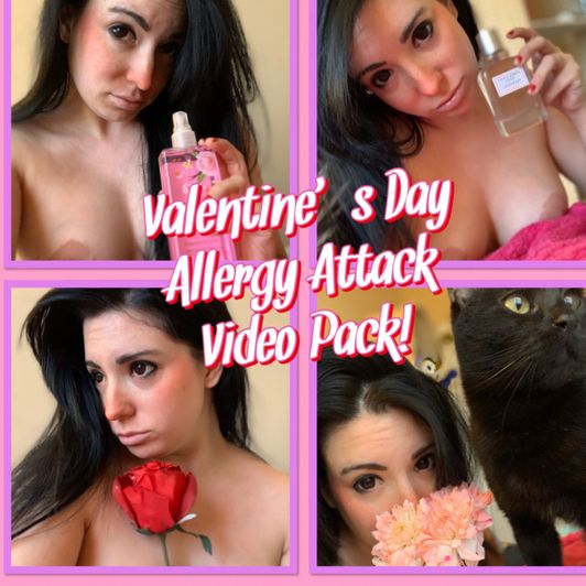 Valentines Day Allergy Attack Video Pack