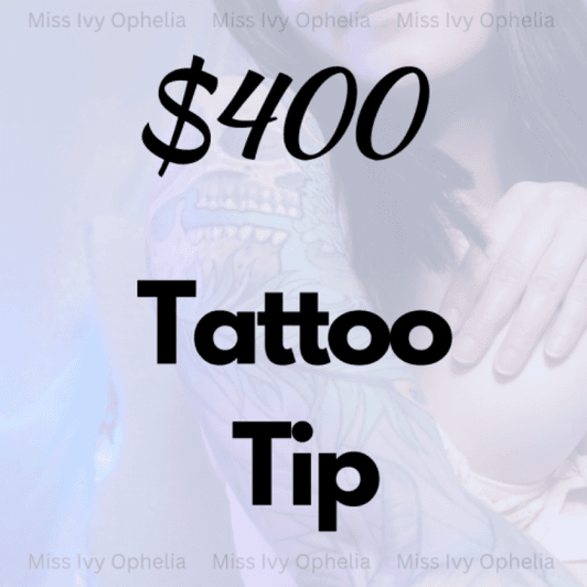 Spoil Me: Tattoo Tip 2