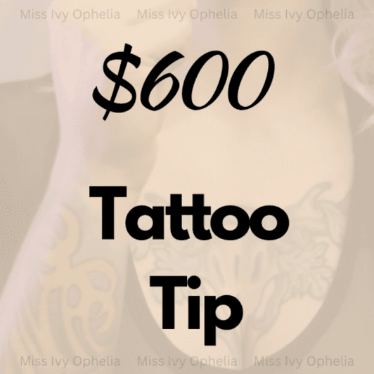 Spoil Me: Tattoo Tip 3
