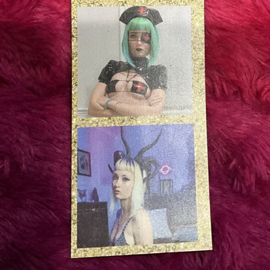Mixed Cosplay Photo Strip Magnet Version 1