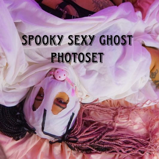Spooky sexy ghost photoset