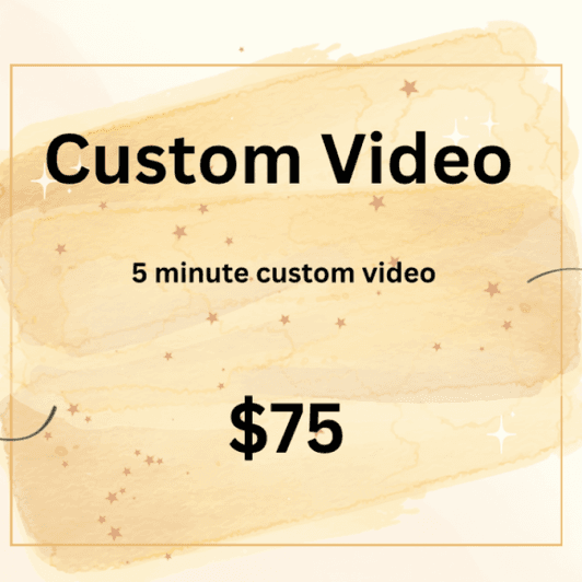 5 minute custom video