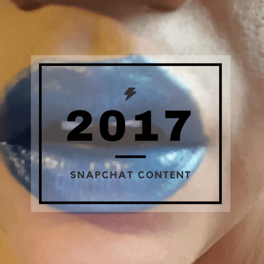 2017 premium Snapchat content
