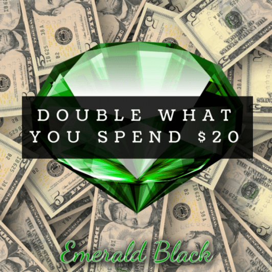 Double what you spend 20 dollar coupon