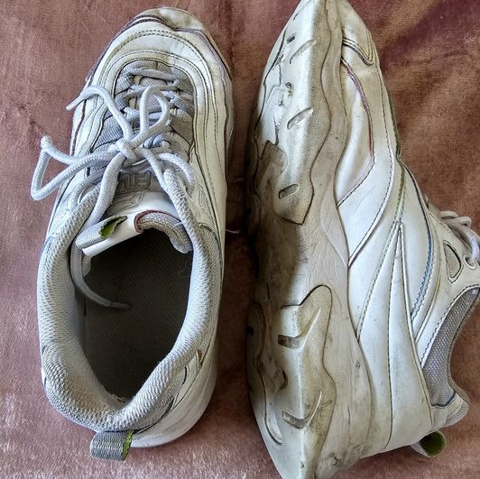 Well Worn Dirty Sneakers