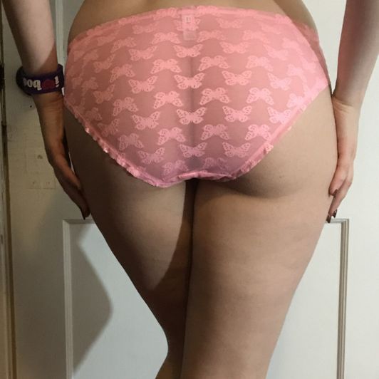 Pink Butterfly Panties