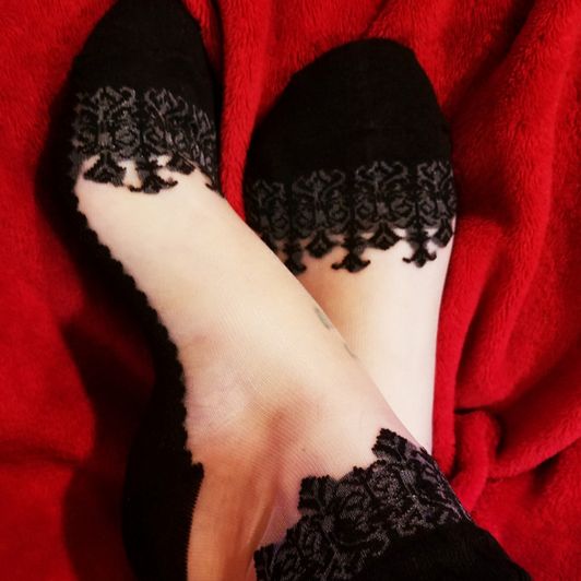 Mistress Kimberlys Sexy Worn Socks