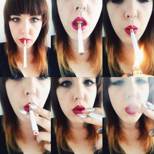 Mistress Used Cigarette Butts