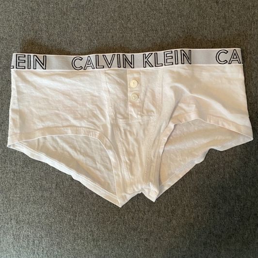 White Calvin Klein Panties