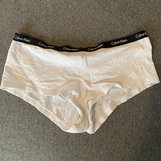 White Calvin Klein Panties