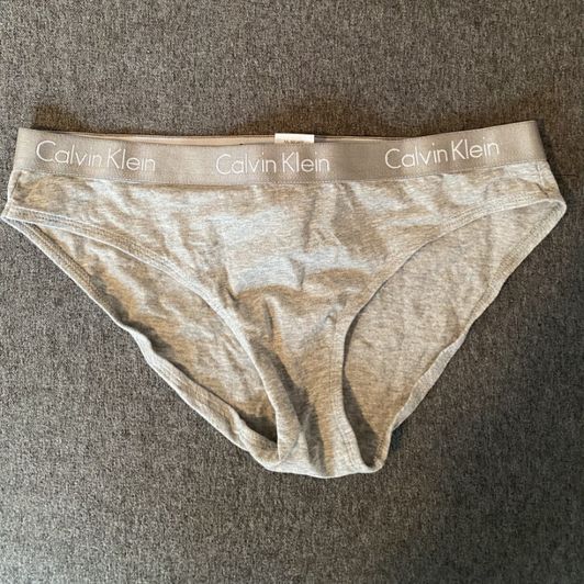 Grey Calvin Klein Panties