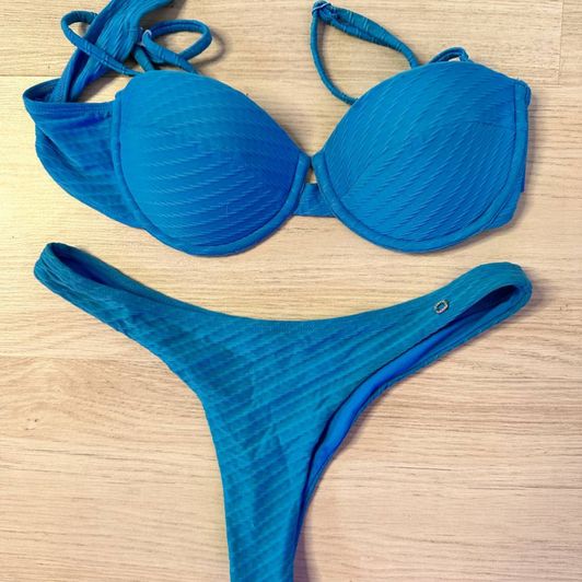 Blue swimsuit Bikini
