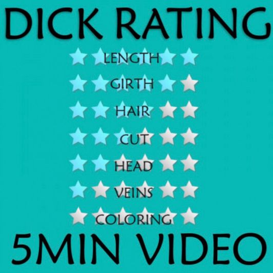 Dick Rating 5 min video