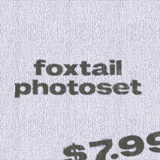 foxtail photoset