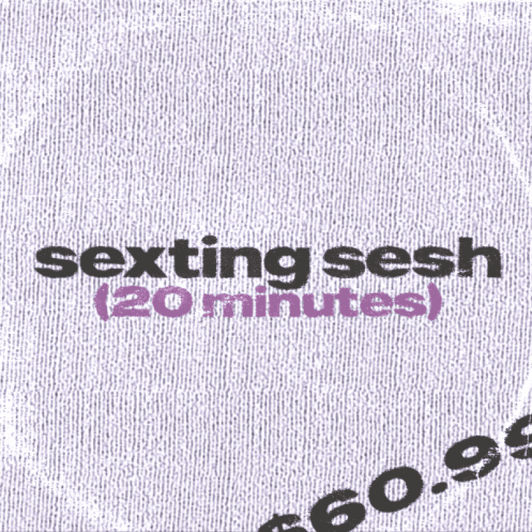 Sexting session 20 min