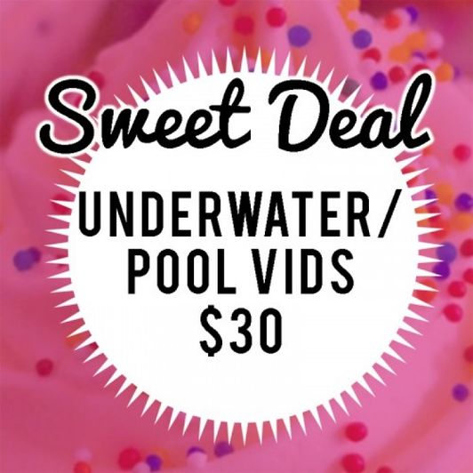 Sweet Deal: All Underwater Vids