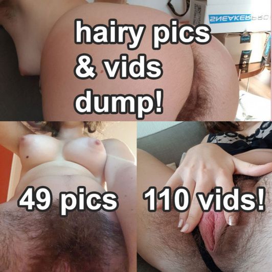 159 hairy pics and vids compilation