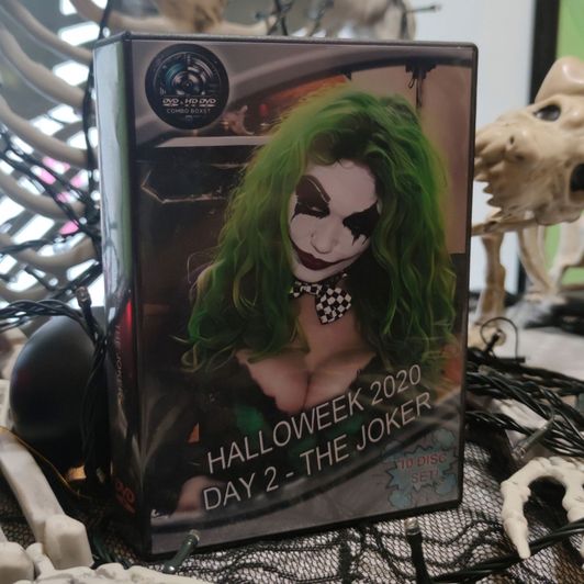 HALLOWEEK 2020 The Joker DVD and HDDVD Combo 10 Disc Boxset