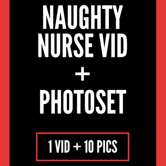 Naughty Nurse Photoset PLUS Video