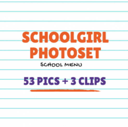 School girl Photoset