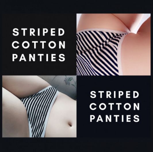 Striped Cotton Panties