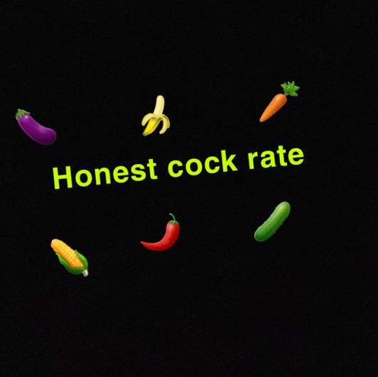 Honest cock rate