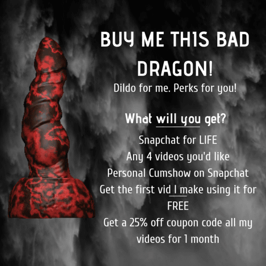 Buy Me A Bad Dragon!