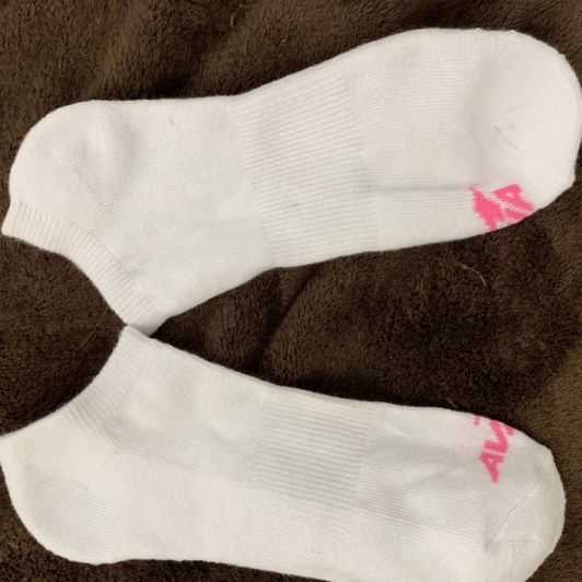 Worn ankle socks 3 to 5 days