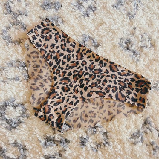 Leopard Cheeky Panty