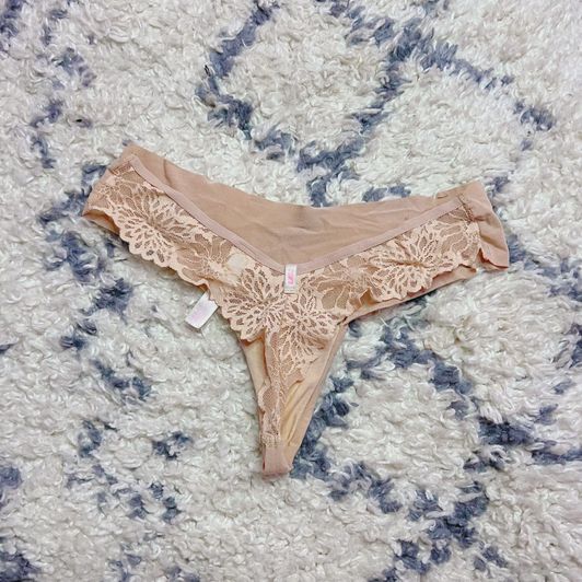 Nude Lace Cheeky Panty