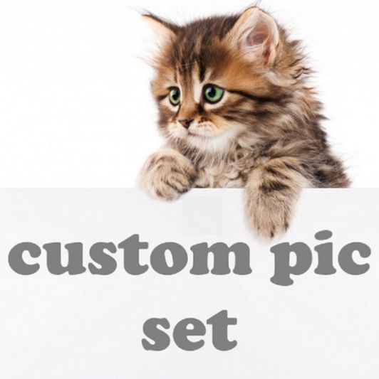 10 custom pic set