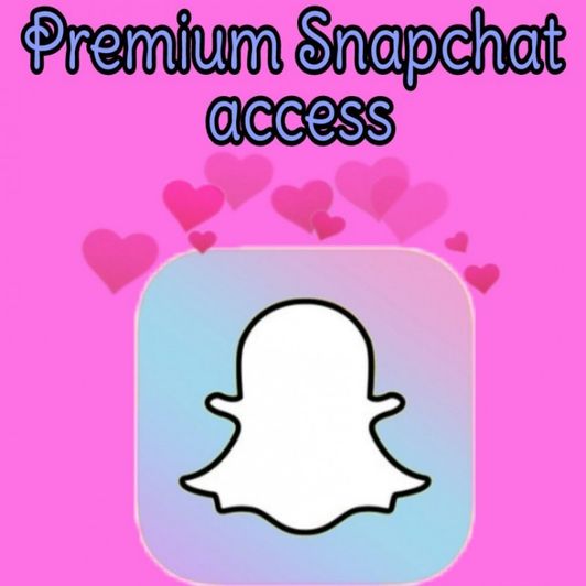 Lifetime Snapchat access