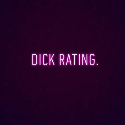 Dick Rating through DMs
