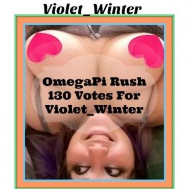 130votes For VioletWinter OmegaPi Rush